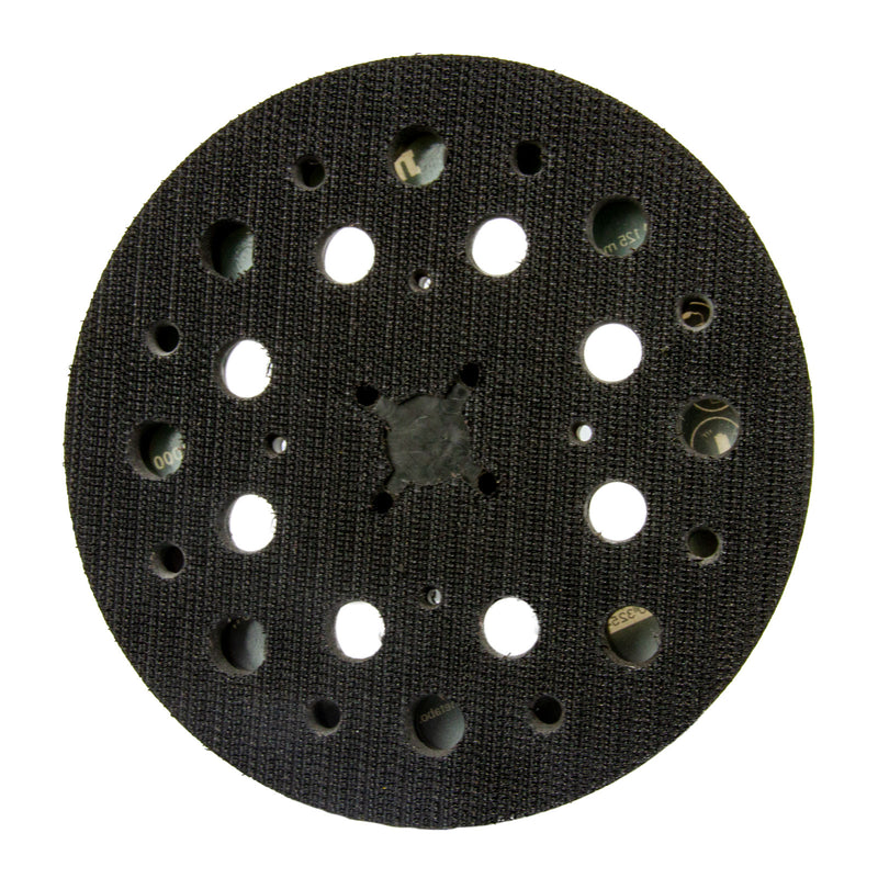 Schleifteller 125 mm für SXE 150-2.5 BL / 150-5.0 BL, mittelhart, Multilochung, Kletthaftung