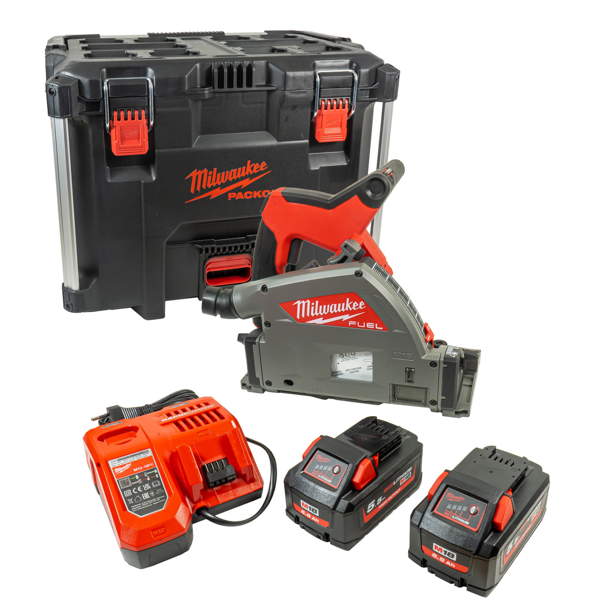 Milwaukee M18 FPS55-552P FUEL™ Akku-Tauchsäge (2 x M18 HB5.5 Akku 