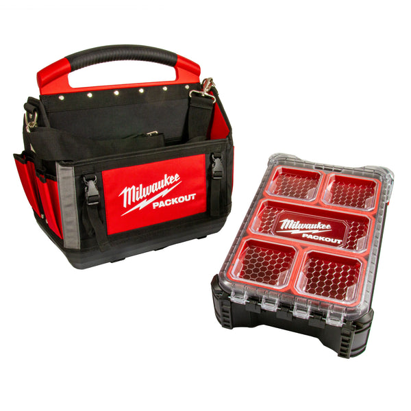 Packout Werkzeugtasche 40 cm + Compact Organiser inkl. 5 Sortierboxen