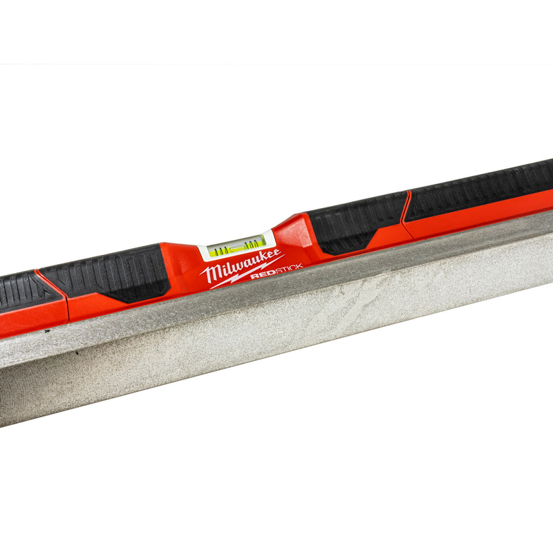 Redstick Beton Wasserwaage 180 cm (Zum Abziehen & Glätten von Beton)