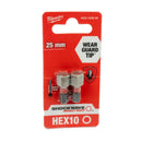 Shockwave Schrauberbit 1/4" für Schlagschrauber (Bits wählbar: TX | PH | PZ | HEX | SL | TX BO, Länge: 25 / 50 / 90 mm)