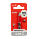 Shockwave Schrauberbit 1/4" für Schlagschrauber (Bits wählbar: TX | PH | PZ | HEX | SL | TX BO, Länge: 25 / 50 / 90 mm)