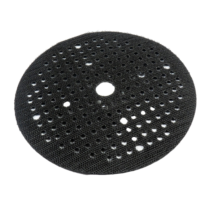 Zwischenplatte Pad Saver Ø 150 mm für Exzenterschleifer (Schleiftellerschoner zur Nutzung mit Netzschleifscheiben, 5 Stück)