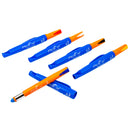 Gel Signalmarker (High-Permanent Tubenmarker, Wetterfest & Lichtbeständig, Farben: weiß, blau, rot, schwarz, gelb)