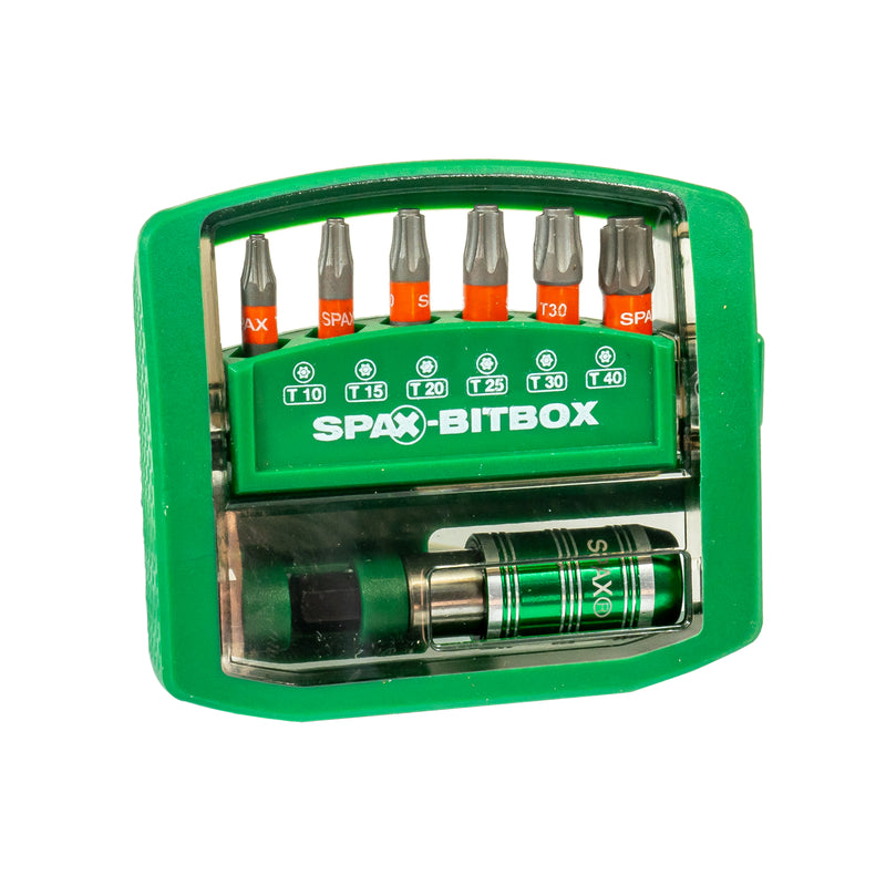 7-tlg. Bitbox T-Star Plus mit Schnellwechsel-Bithalter, T10 - T40