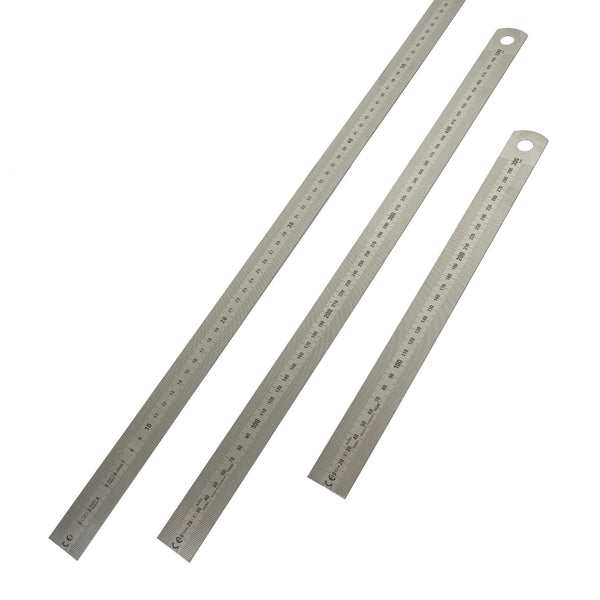Stahlmaßstab Typ A, in verschiedenen Längen, Breite 30 mm, aus rostfreien Federbandstahl