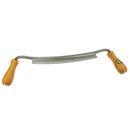 Zugmesser gebogen mit Holzheft, 250 mm Schneidenlänge, zum Entrinden